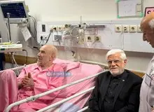 عیادت معاون اول رییس جمهور از سید محمد خاتمی