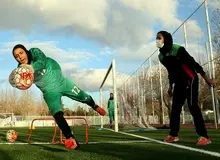 تصاویر تمرین تیم ملی فوتبال دختران
