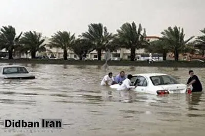 ببینید: تصاویر سیل وحشتناک عربستان