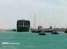 
بروز اختلال مجدد در عبور کشتی‌های از کانال سوئز