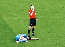 ۴۰ دقیقه سانسور به دلیل زن بودن داور وسط بازی هند و استرالیا