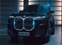 ب‌ام‌و اولین خودروی برقی ضد گلوله دنیا را معرفی کرد+فیلم