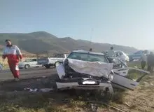 ۲ کشته و ۱۲ مصدوم در اثر تصادف زنجیره‌ای در محور آشخانه به جنگل گلستان