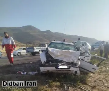 ۲ کشته و ۱۲ مصدوم در اثر تصادف زنجیره‌ای در محور آشخانه به جنگل گلستان