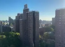 انفجار و ریزش بخشی از یک برج مسکونی در نیویورک + فیلم