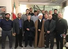 بازدید علی پروین و کلانی از موزه آیت‌الله هاشمی رفسنجانی