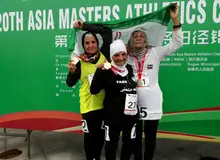 فاطمه حشمتی زن ٨١ ساله‌ای که قهرمان مسابقات دوی چین شد: همسن‌هایم از من یاد بگیرند