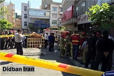 خطر از بیخ گوش ساکنان مرکز تهران گذشت/ بوی گاز هنوز به مشام میرسد