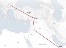 اردوغان به دنبال احیای خط لوله گاز قطر به اروپا از مسیر ترکیه