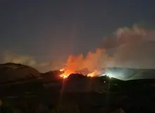 اصابت ۷ موشک حزب‌الله به یک شهرک اسرائیل + فیلم 