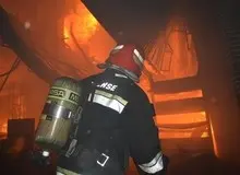 تصاویر آتش سوزی دیشب در بازار تاریخی تبریز 