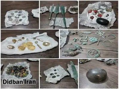 کشف ۲۹۸ شی عتیقه در رشت