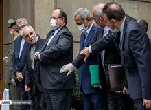 حاشیه تصویریِ آخرین جلسه دولت در سال ۹۸/ جهانگیری حاضر بود
