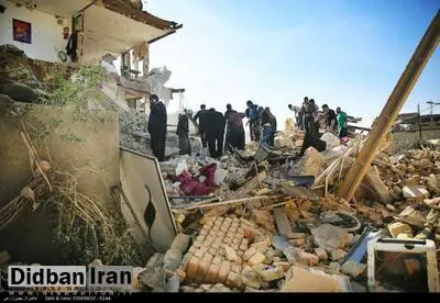 تلاش شبانه روزی نیروهای بسیج در خدمت رسانی به زلزله زدگان استان کرمانشاه