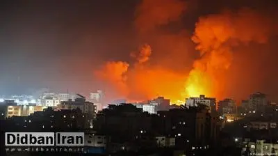 اسرائیل: ۶۰۰ موضع مرتبط با حماس را هدف قرار دادیم
