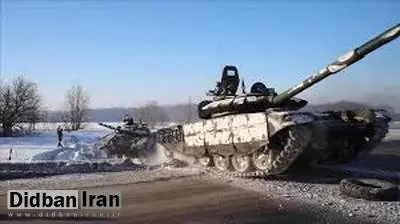 اوکراین: ۳۰۰ تانک بلاروسی در نزدیکی مرز اوکراین موضع گرفته اند