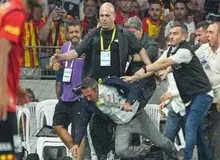 درگیری پیش از شروع دربی / عکس 