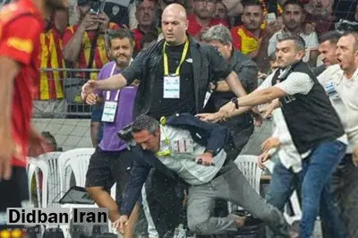 درگیری پیش از شروع دربی / عکس 