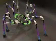 ساخت ربات نرم با استفاده از نی نوشیدنی

