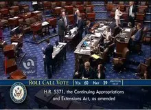 سنای آمریکا به پایان تعطیلی دولت ترامپ رای داد؛ مصوبه به مجلس نمایندگان ارسال شد