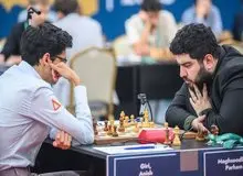 تساوی مقصودلو مقابل استاد بزرگ هلندی در دور هشتم شطرنج گرندسوئیس 