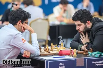 تساوی مقصودلو مقابل استاد بزرگ هلندی در دور هشتم شطرنج گرندسوئیس 