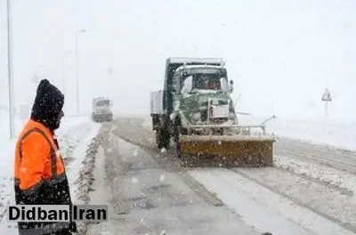 کولاک و برف شدید این سه جاده را مسدود کرد