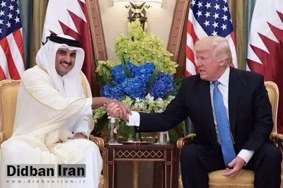 تماس تلفنی ترامپ با امیر قطر