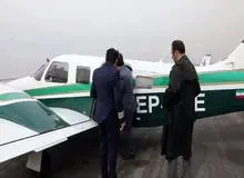 پرواز نخستین تاکسی هوایی در مسیر کرج - قزوین + فیلم