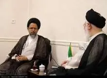 دیدار وزیر اطلاعات با آیت الله علم الهدی