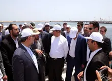 حاشیه هایی از سفر دکتر جهانگیری به بندر چابهار 