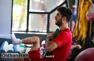 غیبت ستاره پرسپولیس مقابل فولاد