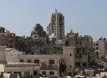 حمله اسرائیل به استادیوم ورزشی غزه با ۱۱ شهید