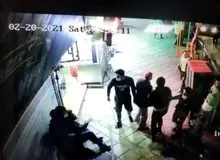 فیلم /  حمله اوباش چماق به دست به اعضای  خانواده در رباط کریم 