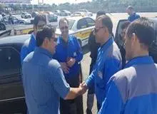 نظارت مدیران ارشد ایساکو بر حسن ارائه خدمات پس از فروش به زائران حرم امام خمینی(ره) 