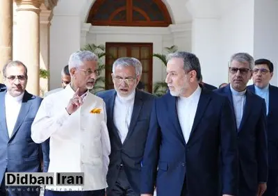 توئیت وزیر خارجه هند پس از دیدار عراقچی