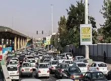 پل گیشا جمع شد،‌ ترافیک هم‌چنان سنگین است