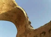 طاق کسری فرو ریخت+ تصاویر 