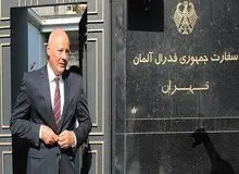 سفیر آلمان در نیسان آبی از پایان ماموریت خود در تهران خبر داد!/عکس