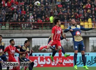 حاشیه های دیدار تیم سپیدرود رشت و نفت تهران
