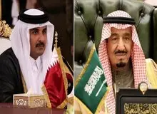 پایان اختلاف میان اعراب در خلیج فارس/ پیام تبریک شاه سعودی و بن سلمان به امیر قطر