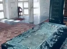 تخریب مقبره احمد شاه مسعود در پنجشیر +PHOTO