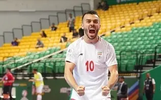 سالار آقاپور برترین بازیکن سال فوتسال آسیا شد