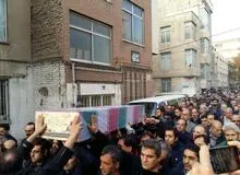 مراسم تشییع پیکر شهید تازه تفحص شده خلیل تاروردی برگزارشد