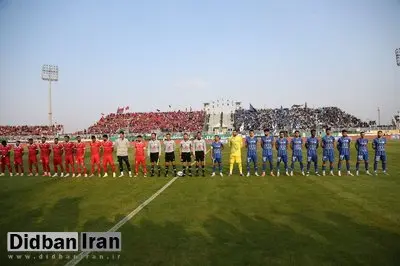 عکس | چرا مربی پرسپولیس پیراهن دروازه‌بان استقلال را گرفت؟