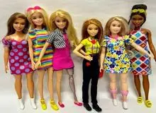 عروسک باربی تغییر شکل می‌دهد