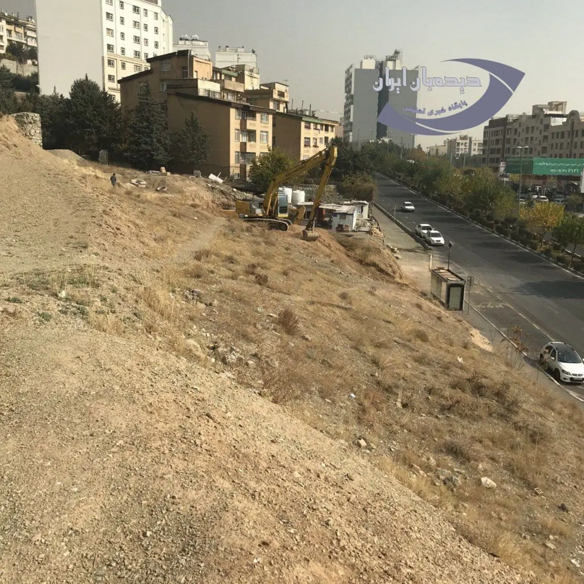 شروع دوباره غیرقانونی ساخت هتل در ولنجک+فیلم 