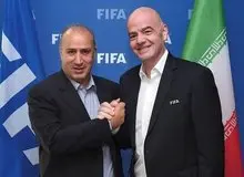 اینفانتینو: هر کاری برای تیم ایران می‌کنم