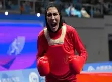 صحبت‌های الهه منصوریان پس از ناک‌اوت کردن حریف