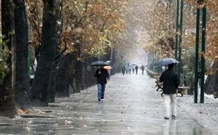 افزایش باد و باران در تهران